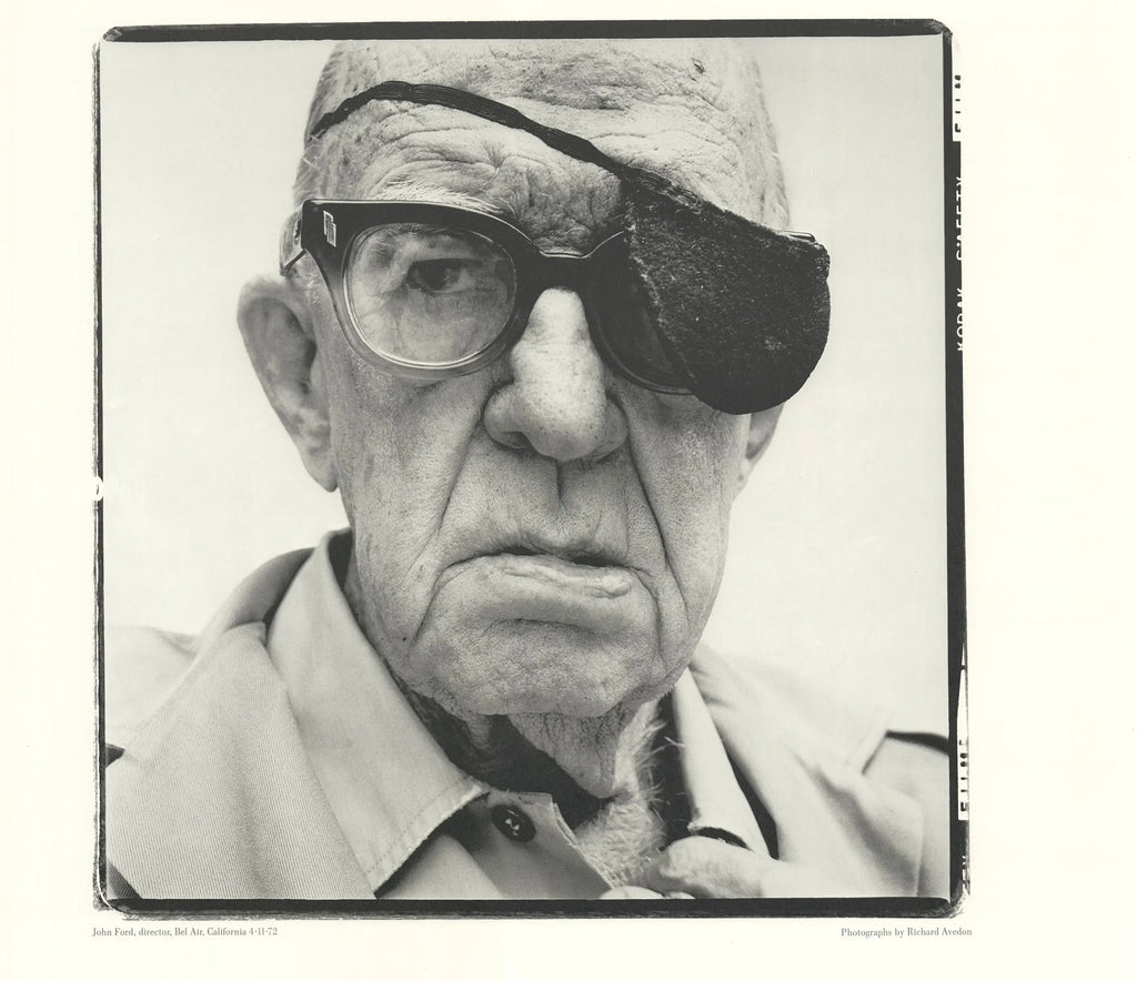 Richard Avedon 16th New York Film Festival 1978 exhibition poster featuring a black-and-white photographic portrait by the renowned photographer.