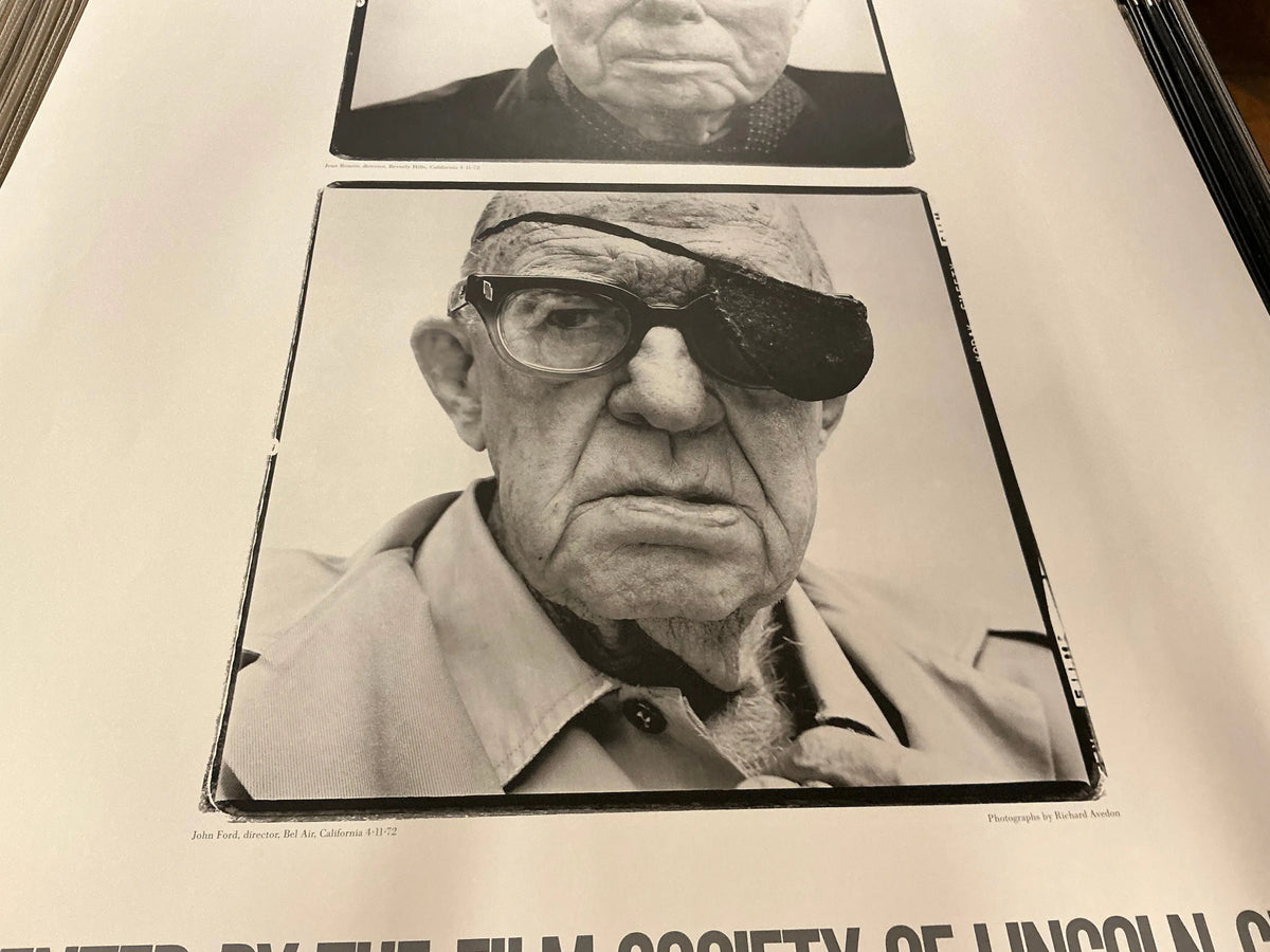 Richard Avedon 16th New York Film Festival 1978 exhibition poster featuring his photography and event details.