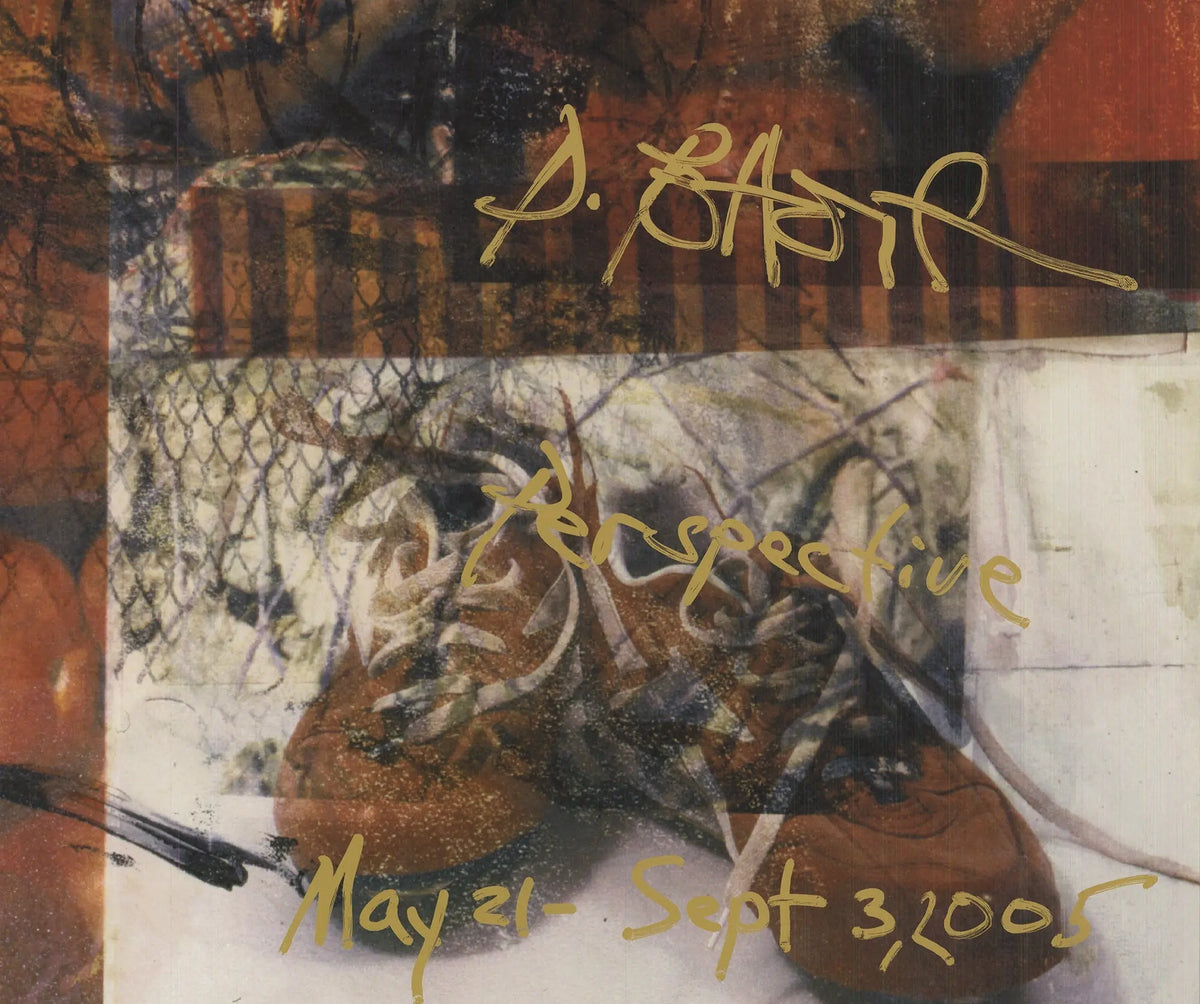 Robert Rauschenberg Perspective 2005 offset lithograph exhibition art poster featuring abstract printed design and bold colors.