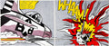 Roy Lichtenstein WHAAM limited edition 1968 offset lithograph print showcasing bold comic book style artwork