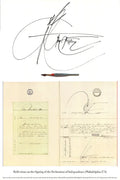 Saul Steinberg 1976 Bicentennial Reflections Declaration of Independence poster