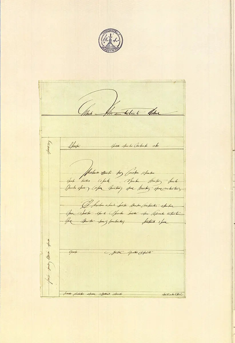 Saul Steinberg 1976 Bicentennial Reflections Declaration of Independence poster featuring artistic illustrations and historic text.