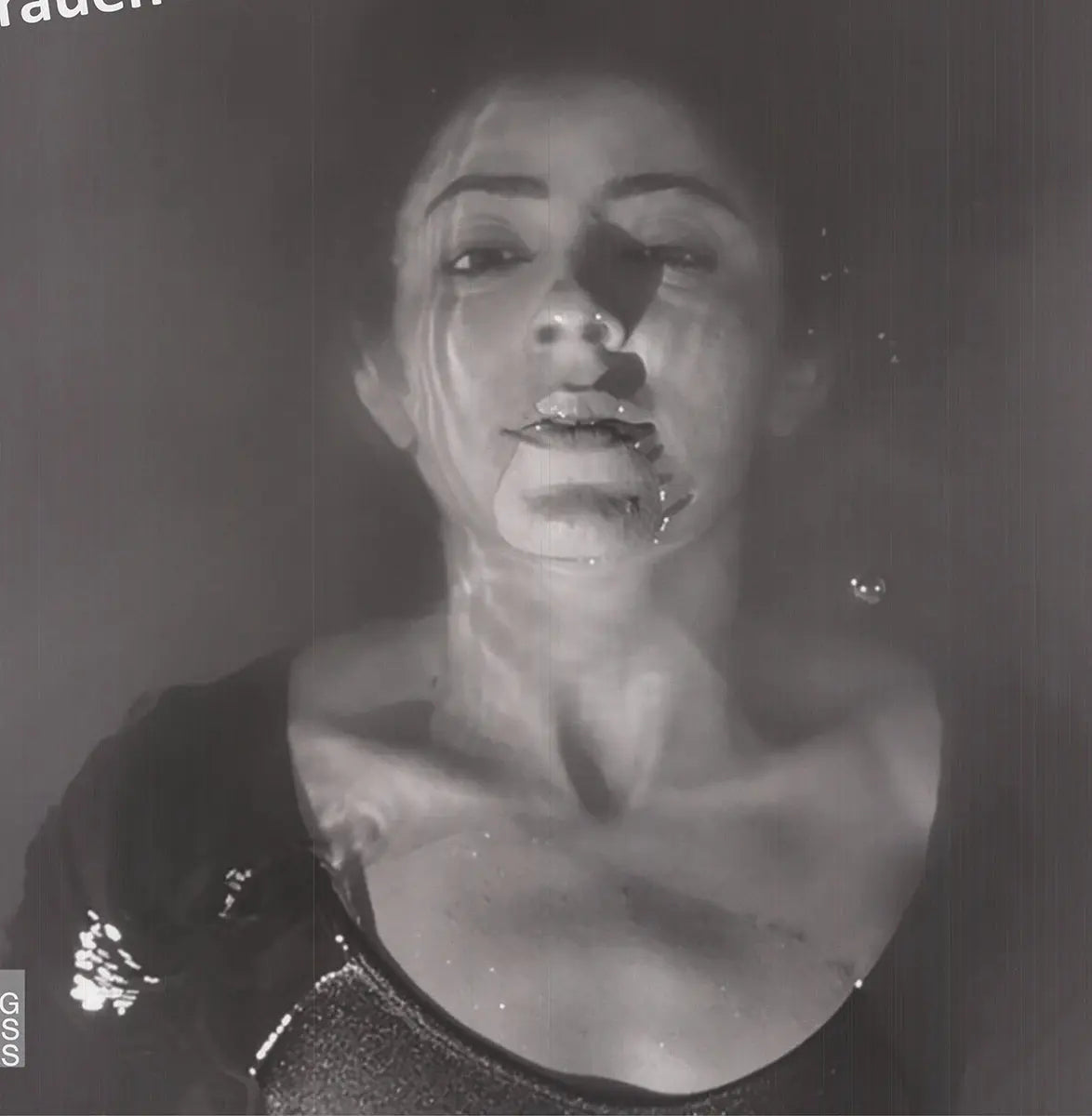 Shirin Neshat Frauen in Gesellschaft 2017 offset lithograph exhibition poster featuring artwork of women in society.