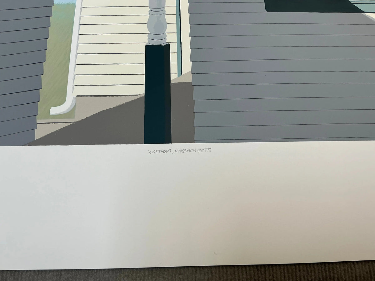 Gretchen Dow Simpson Westport Massachusetts 1991 signed limited edition serigraph artwork on paper.