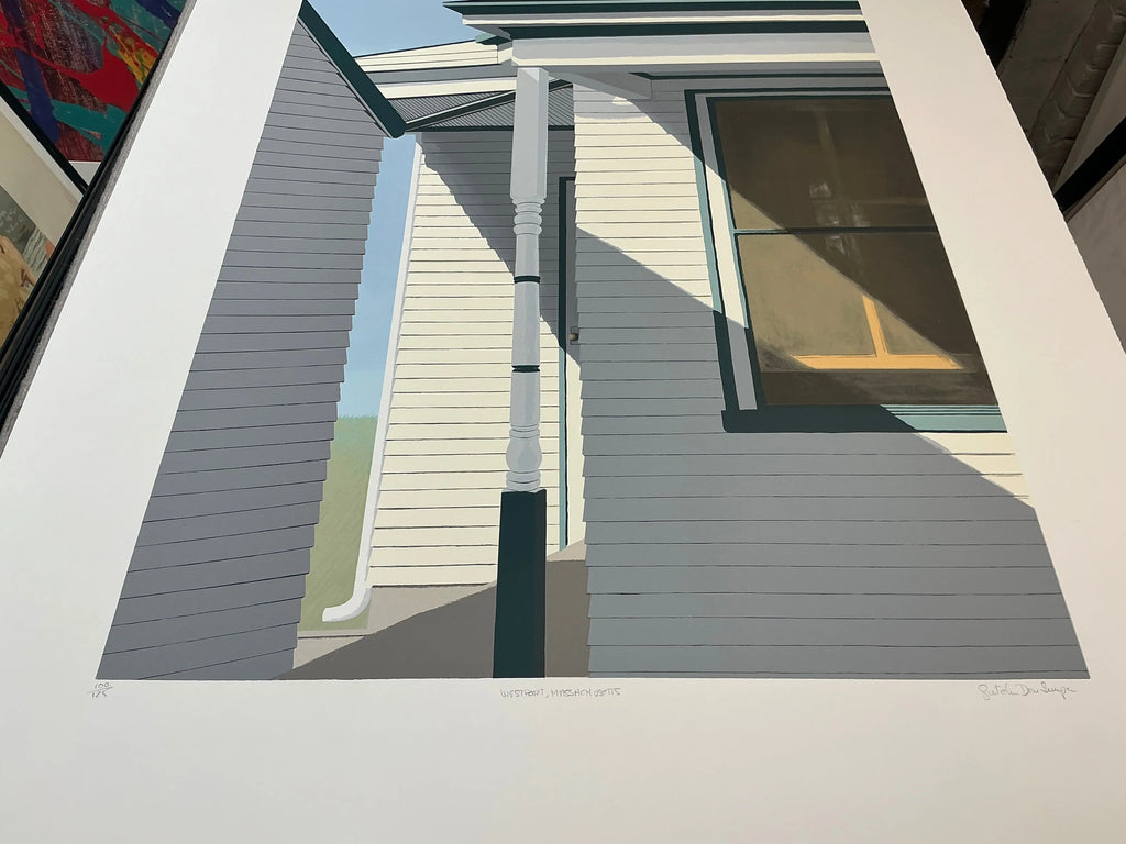 Gretchen Dow Simpson Westport Massachusetts 1991 signed limited edition serigraph artwork by Gretchen Dow Simpson.