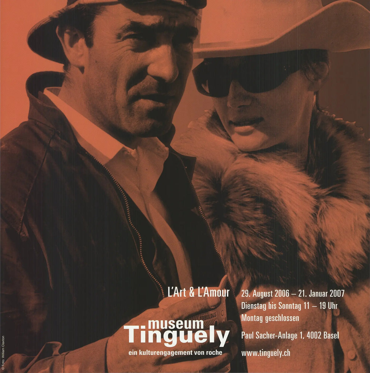 Tinguely & Saint Phalle Une Guerre des Joies exhibition poster art print featuring colorful abstract designs and vibrant artwork.