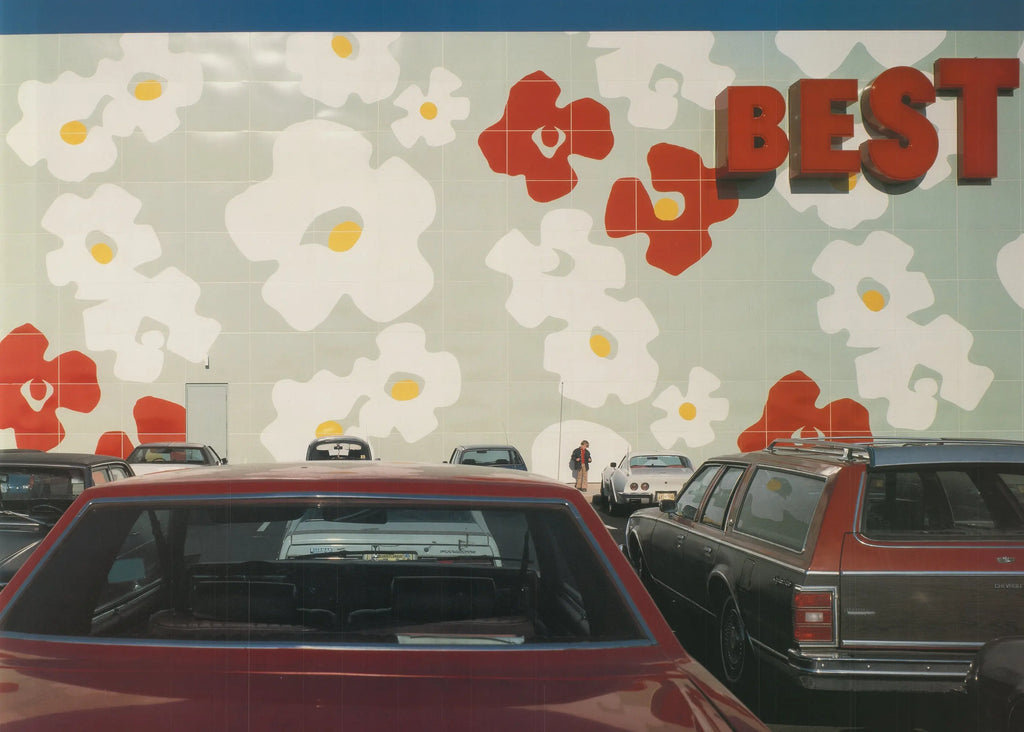 Tom Bernard Venturi Scott Brown Associates 2001 exhibition lithograph poster showcasing modern architectural design and artwork.