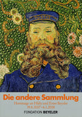 Vincent van Gogh The Postman 2007 portrait offset lithograph art poster featuring a colorful, expressive image of a man with a hat.