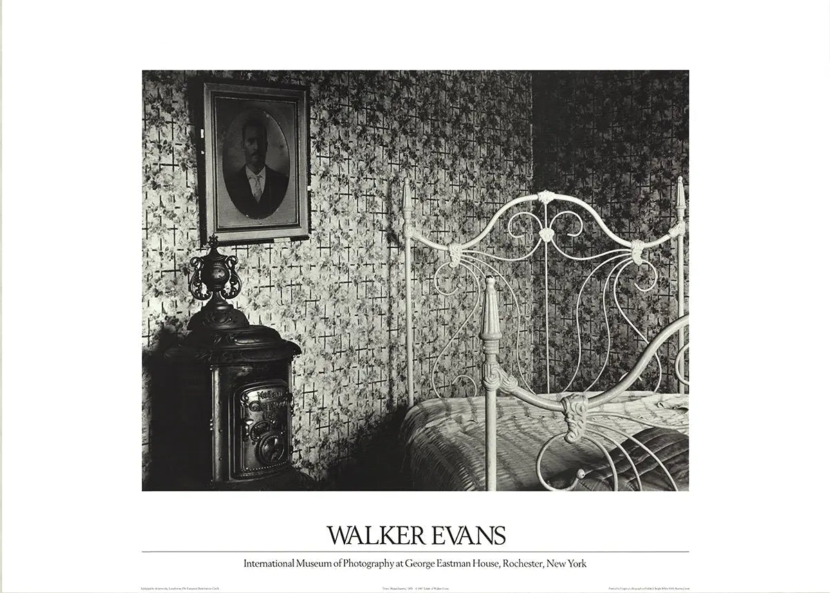 Walker Evans Truro Massachusetts 1931 architectural offset lithograph art print showing historic building details and vintage architectural style.