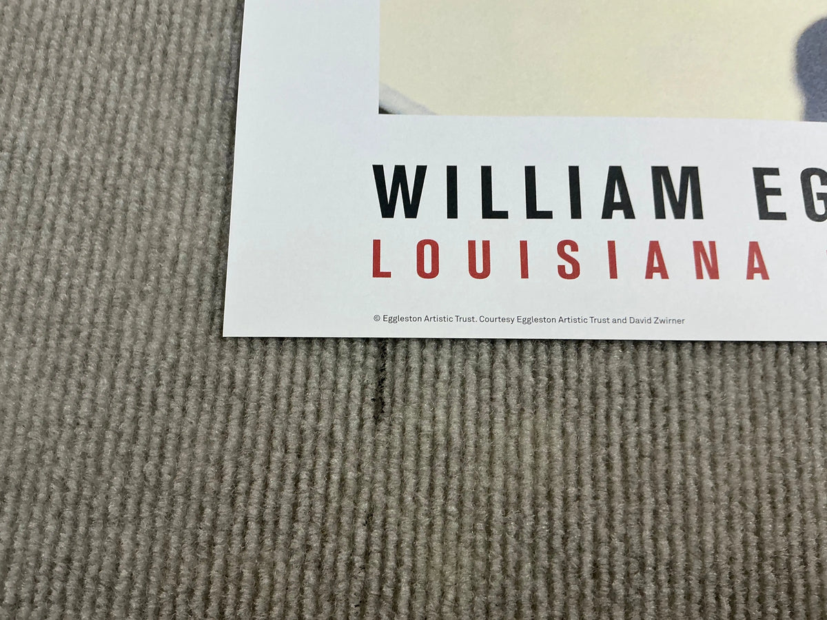 William Eggleston Drink 2018 Louisiana Museum art poster featuring vibrant photographic artwork by William Eggleston