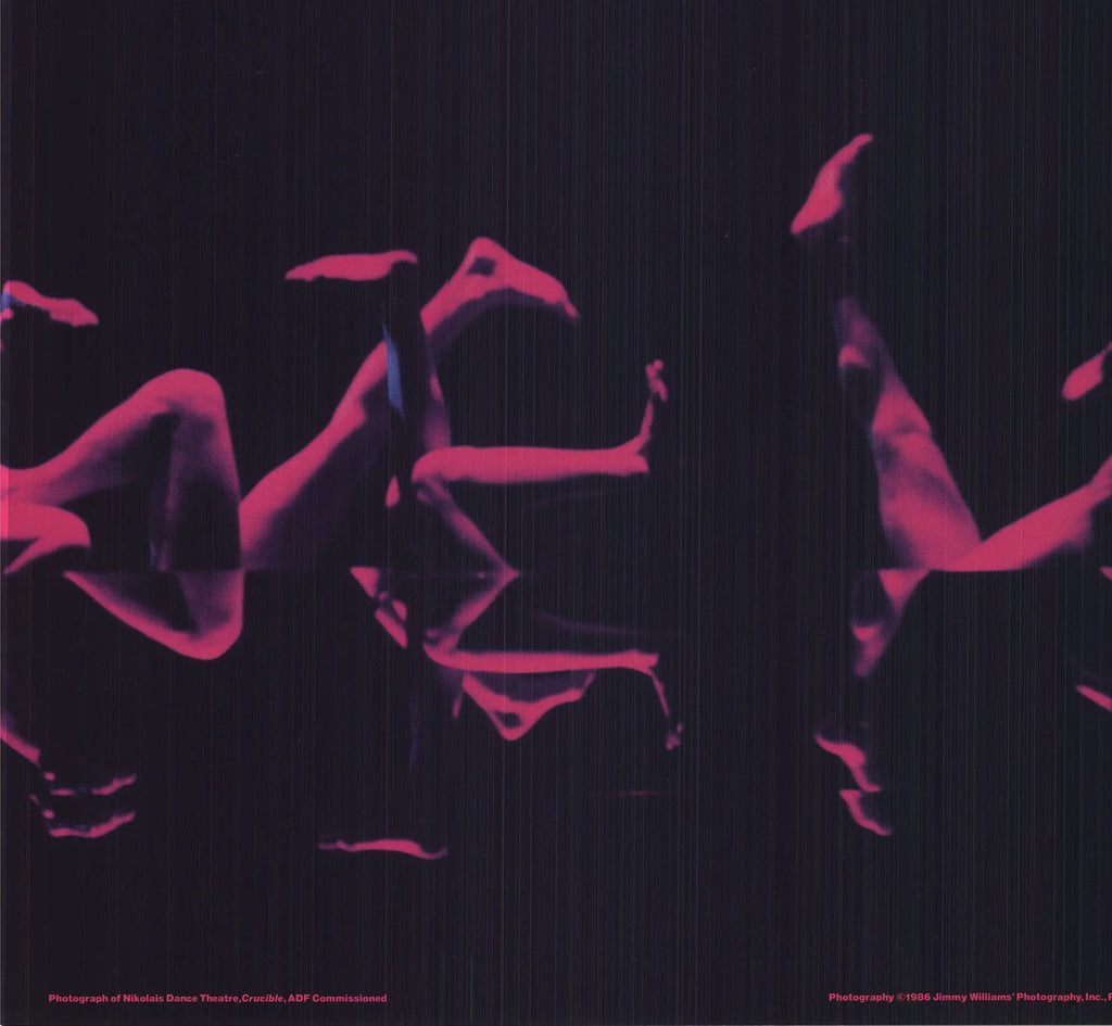 Vintage offset lithograph art poster by Jimmy Williams for the 1986 American Dance Festival, featuring bold dance-themed artwork.